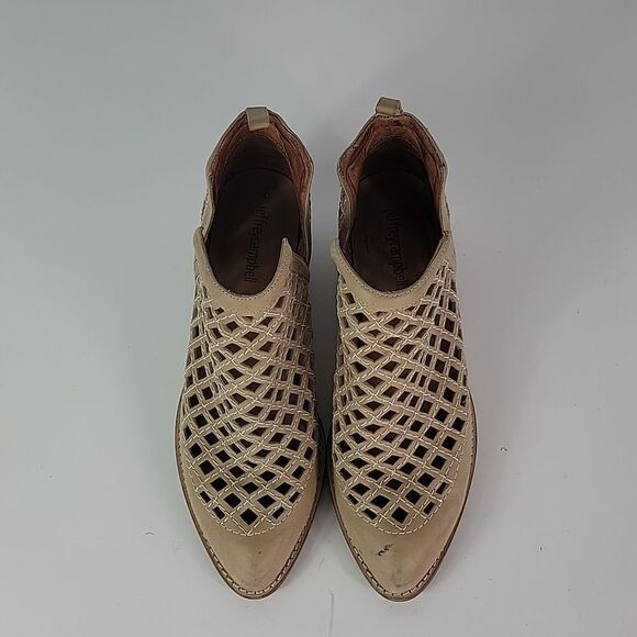 Jeffrey Campbell Taggart Open Weave Women's Booties - Picture 6 of 13